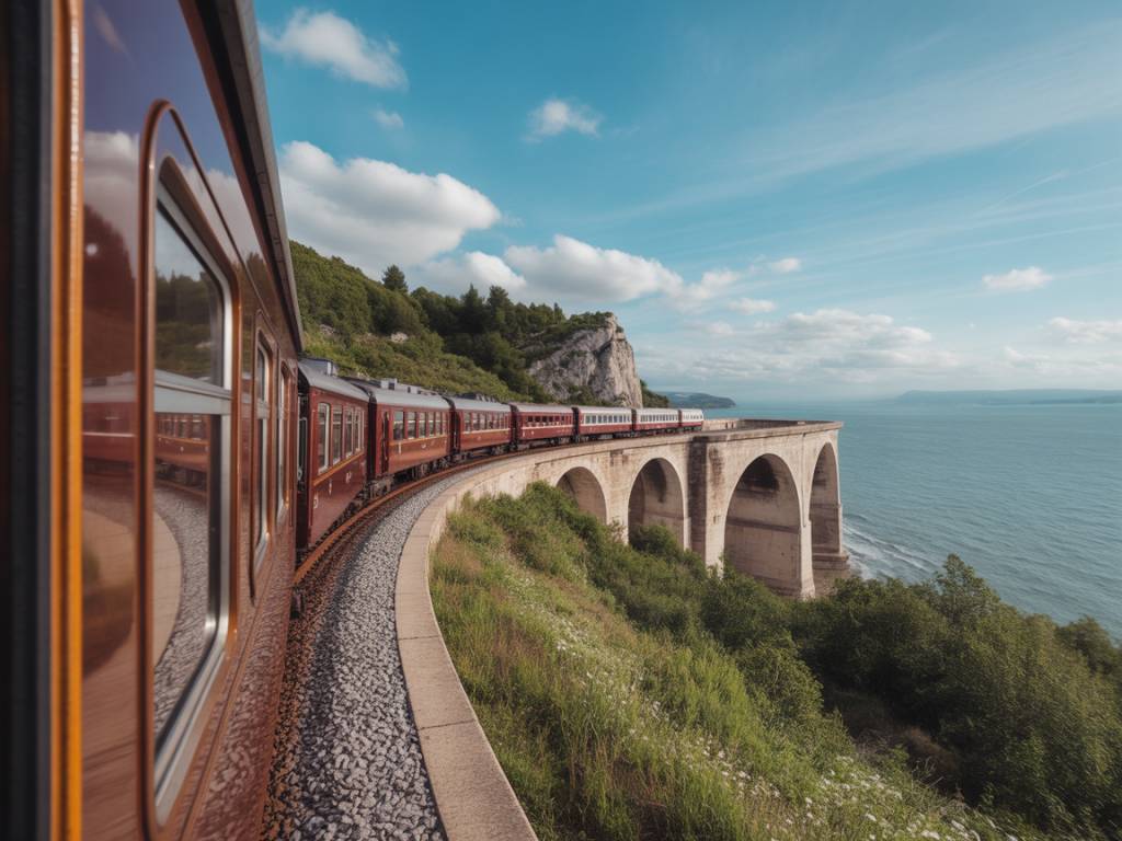 Aventure en train en France : les plus beaux itinéraires ferroviaires à couper le souffle