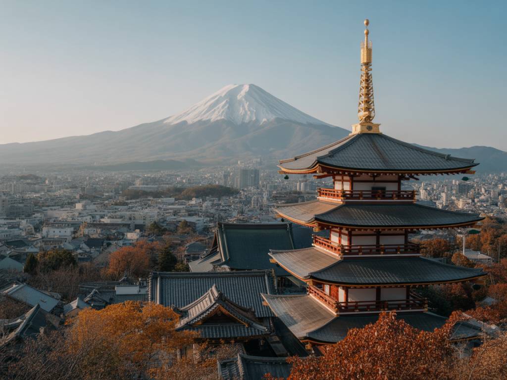 Itinéraire de rêve au Japon : entre temples millénaires, mégalopoles futuristes et traditions profondes