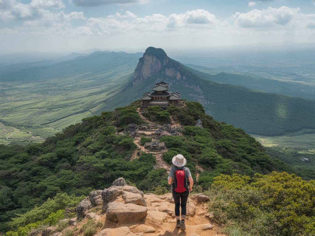Randonnée dans les montagnes de Corée du Sud : entre temples cachés et panoramas spectaculaires