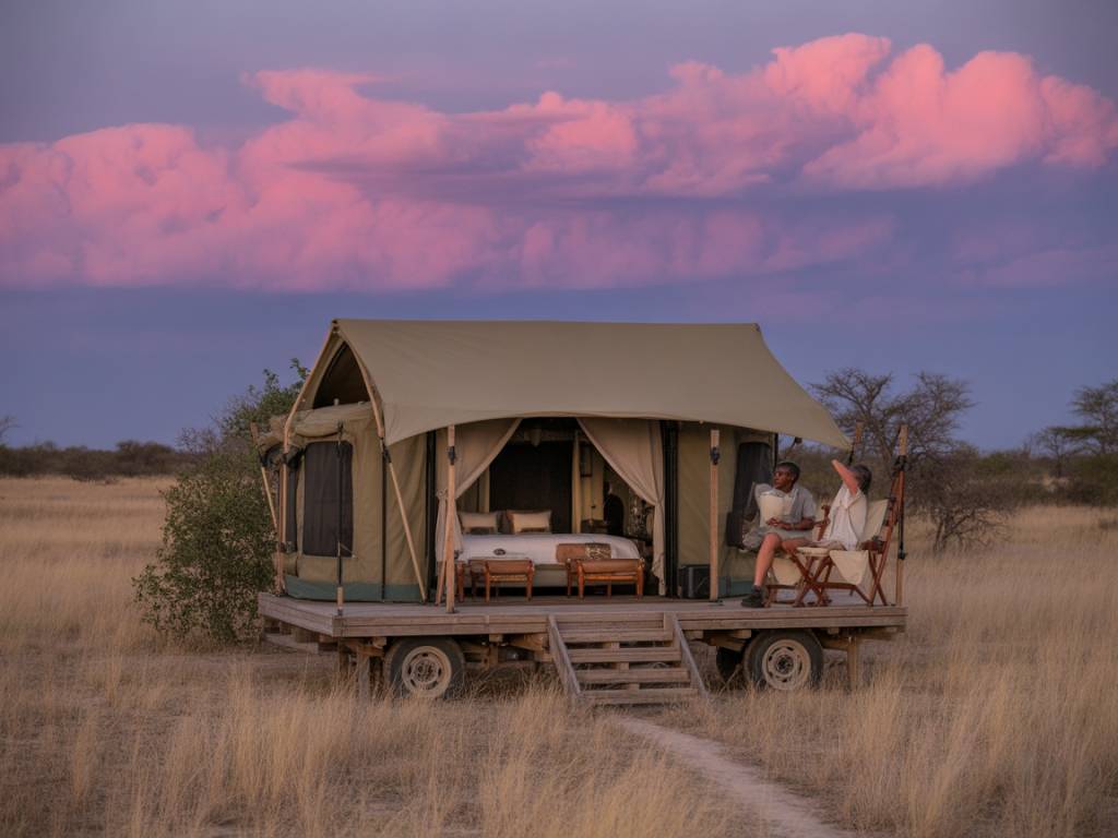 Voyage botswana luxe et bivouac sous les étoiles : l’annonce des nouveaux camps exclusifs de Hors Pistes Afrique Australe